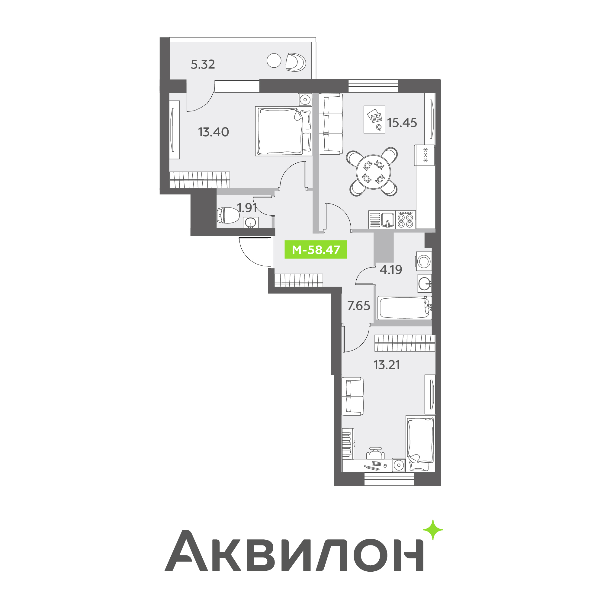 Евро 3-к № 434